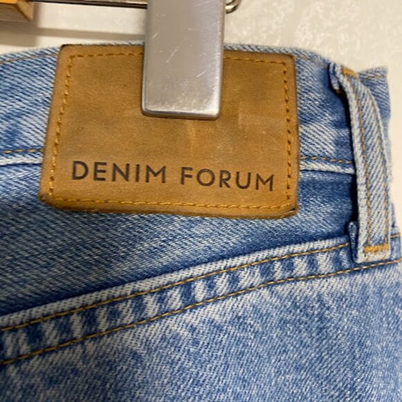 Denim Forum Women's The Joni High Rise Loose Jeans Size 29 - Picture 10 of 11